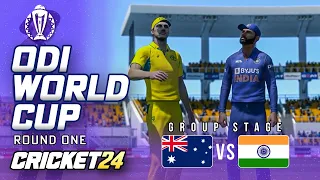 AUSTRALIA v INDIA - ODI WORLD CUP - Cricket 24 Gameplay