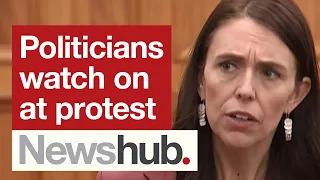 PM Jacinda Ardern, politicians react to large protest at NZ Parliament | Newshub