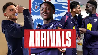 Bellingham & Saka Reunite, Rice v Ramsdale Darts  🎯 & Mainoo Gets Called-Up | Arrivals | England