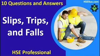 Slips, trips, and falls - Safety Training