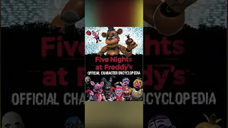 First LOOK at the inside of the FNaF CHARACTER ENCYCLOPEDIA