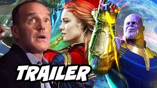 Agents Of SHIELD Season 5 Trailer - Avengers Infinity War Captain Marvel Easter Eggs