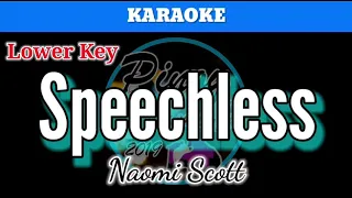 Speechless by Naomi Scott (Karaoke : Male Key)