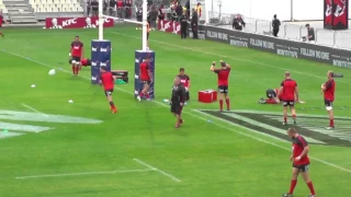 Crusaders Warm up