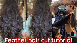 How to front layer hair cut कैसे करे | घर बैठे सीखे बहोत ही आसानी से | forward graduation tutorial