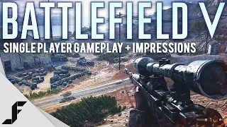 Battlefield 5 Single Player Gameplay and Impressions