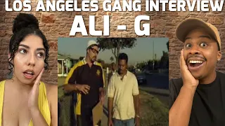 ALI G - LOS ANGELES GANG INTERVIEW | REACTION