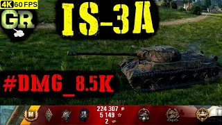 World of Tanks IS-3A Replay - 3 Kills 8.5K DMG(Patch 1.4.0)