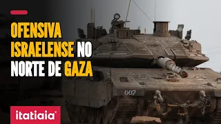 EXÉRCITO DE ISRAEL ELIMINA TERRORISTAS EM OFENSIVA TERRESTRE EM GAZA