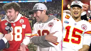 Paul Rudd and Lookalike Son Jack FREAK OUT Over Patrick Mahomes