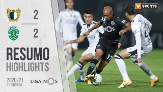 Highlights | Resumo: Famalicão 2-2 Sporting (Liga 20/21 #9)