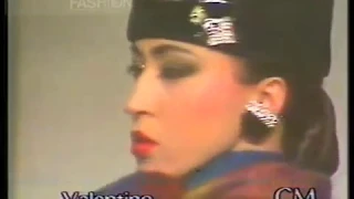 "Special Valentino" Autumn Winter 1983 1984 Paris 1 of 2 Pret a Porter Woman by Canale Moda