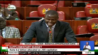 Supplementary budget | Ksh. 9.2B  has been allocated as capitation for Junior Secondary School