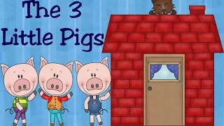 The Three Little Pigs and the Big Bad Wolf | Fairy Tale Story for Children | Kids Learning Videos