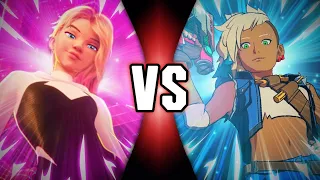 Spider-Gwen vs Peppermint (Marvel vs Hi-Fi Rush) VS Trailer