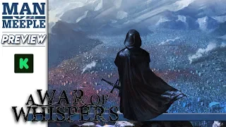 A War of Whispers Preview by Man vs Meeple (Starling Games)