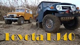 Toyota FJ40 Land Cruiser  Off-road Outting ll RC4WD & FMS 1/10 Scale