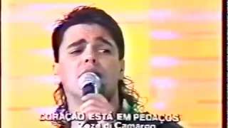 Hebe: Zezé & Luciano: "Coração Está em Pedaços" - SBT (1992)