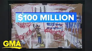 Florida museum under fire over Jean-Michel Basquiat exhibit l GMA