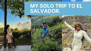 SOLO TRAVEL VLOG TO EL SALVADOR: EL TUNCO BEACH, SAN SALVADOR, FAMOUS RAINBOW SLIDE AND MORE!