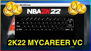 *ACTIVE* NBA 2K22 MY CAREER VC LOCKER CODES | 2K22 VC CODES