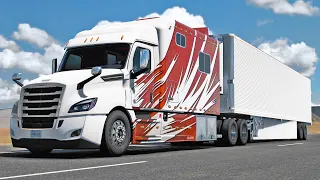 This Freightliner Cascadia Legacy is AWESOME!