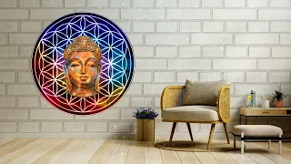 Flower of Life Purify Space｜4096Hz + Flower of Life Energy Purify Home
