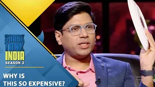 Plate की कीमत '2500 रुपये' सुनकर Shock हुए Sharks! | Shark Tank India Season 2