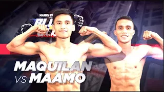Noli James Maquilan vs Dannel Maamo | Manny Pacquiao presents Blow by Blow | Full Fight
