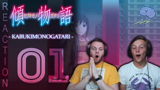 SOS Bros React - Kabukimonogatari Episode 1 - Time Travel?!?