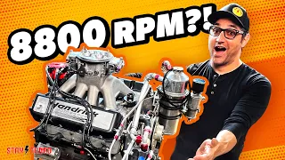 I Bought An 800 HORSEPOWER NASCAR Racing Engine for my 1955 Chevy!