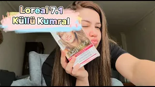 Loreal 7.1 Küllü Kumral Deniyoruz ! Çok iyi oldu 👍