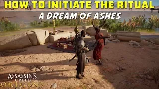 How to Initiate the Ritual | Use the Dusk & Dawn Skill | A Dream of Ashes,  Assassin's Creed Origins