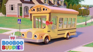 Wheel on The Bus | Nursery Rhymes & Kids Songs | BOOBOOBUDDIES Tv