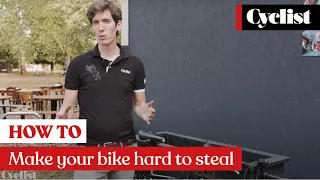 How to make your bike hard to steal: Quick tips to keep your bike secure