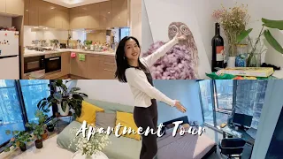 Melbourne apartment tour! cosy and modern🏙️✨