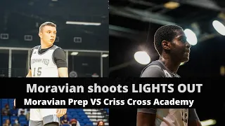 Moravian Prep National is the BEST shooting team in the NATION | Moravian vs Criss Cross Academy