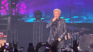 Billy idol en chile 2022/Dancing With Myself ( santiago. 01/09/22 teatro caupolican )