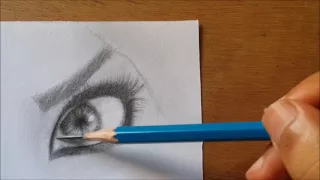 How to Draw a Realistic Eye | Time-lapse