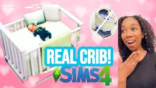 REAL CRIBS FOR YOUR SIMS BABY | SIMS 4 MODS 2021