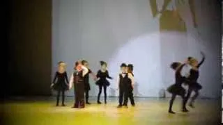 CosmoStars - Charlie Chaplin I Зимний отчетный концерт 2014 I Dance Studio Focus