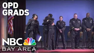 Oakland Police Department graduates new officers