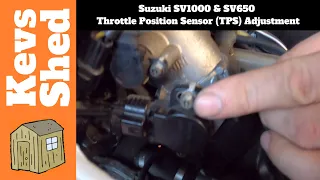 Suzuki SV1000 & SV650 Throttle Position Sensor (TPS) Adjustment