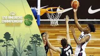 USA v Mexico - FIBA U16 Americas Championship 2019 [POR]