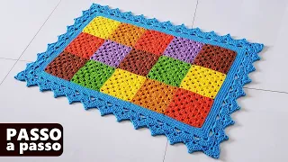 WHAT TO DO WITH WIRE REMAINS? Make a crochet rectangular rug!