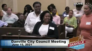 Danville City Council Meeting - June 15, 2021