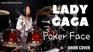 Lady Gaga ~ Poker Face drum cover | drum remix by Kalonica Nicx