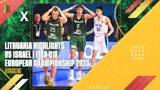 Lithuania Highlights vs Israel | FIBA U18 European Championship 2023