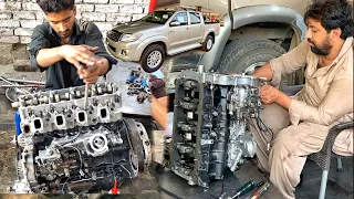 Rebuilding Toyota Hilux 2nd Engine- Toyota Hilux Engine Restoration |