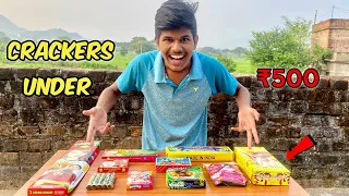 Diwali Cracker Under ₹500 | Diwali Stash Under 500 Rs 2023